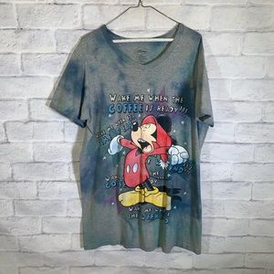 Disney Tye Dye Tshirt
